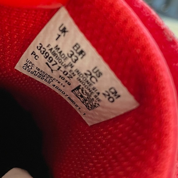 Rosso Corsa red Ferrari x Puma first steps Drift Cat Delta V sneakers 2C - Picture 8 of 8